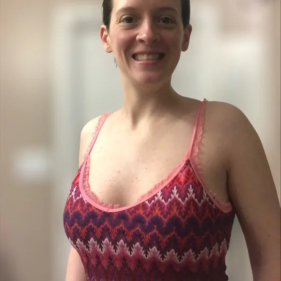 Moda International Beautiful Tank top | Sz M - Picture 4 of 15